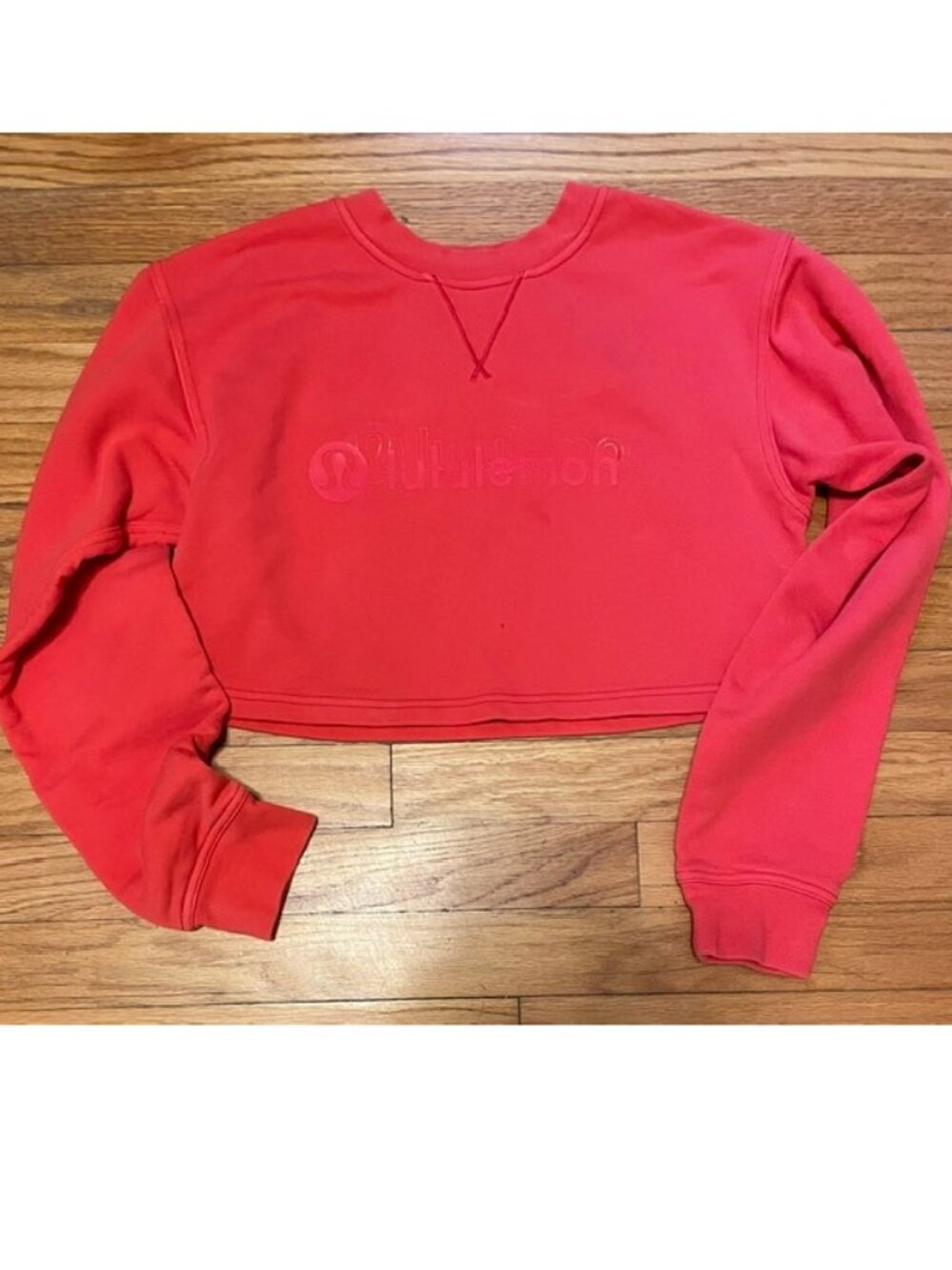 Lululemon All Yours Cropped Crew Lunar New Year S Small